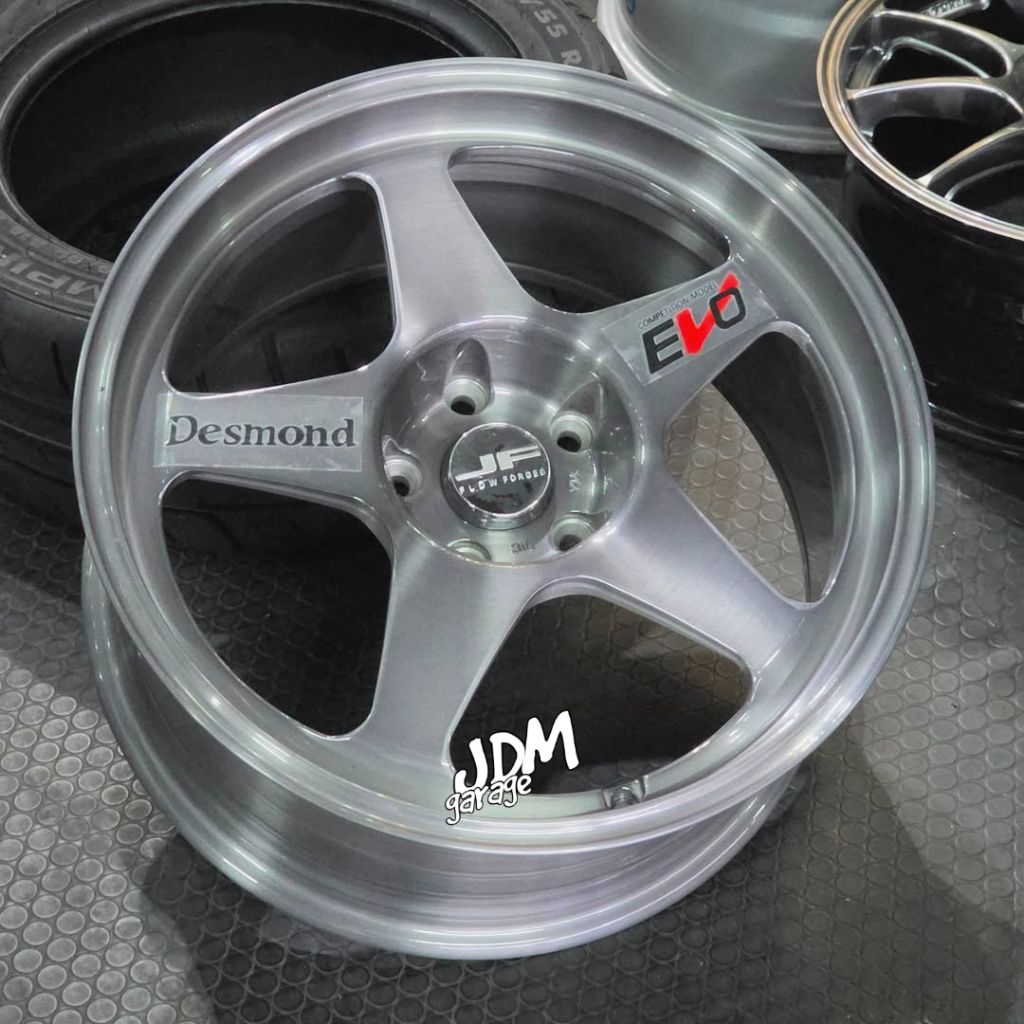 velg SPOON EVO r18 lebar 9 et 28 mobil ring 18 pnp mobil r18 reborn venturer zenix hrv crv civic ter
