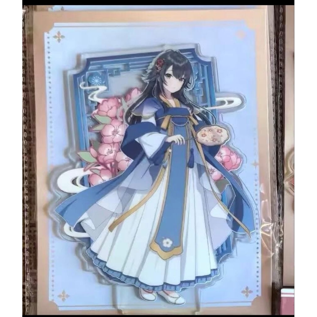 The Idolmaster Shanghai Limited Edition Tsukimura Temari Acrylic Stand