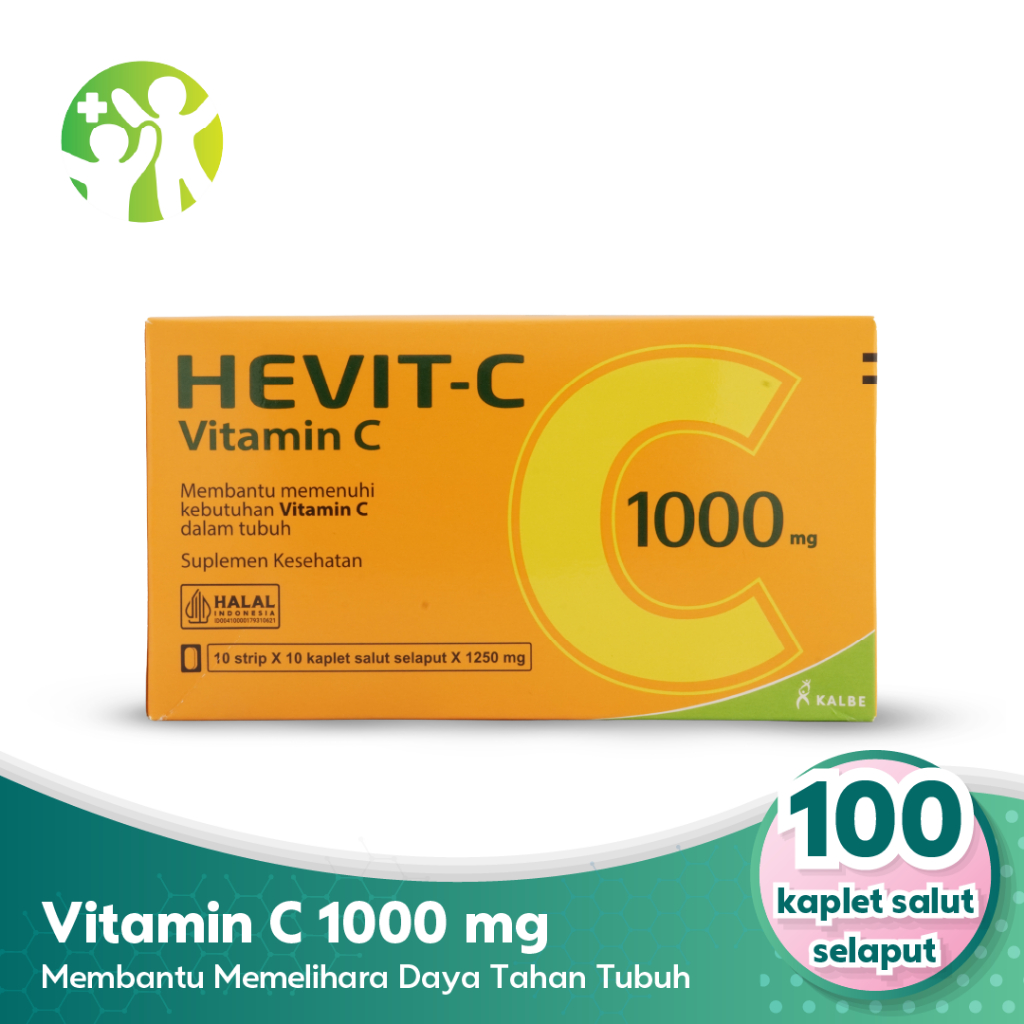Hevit-C Vitamin C 1000 mg - Membantu Penuhi Kebutuhan Vitamin C Tubuh