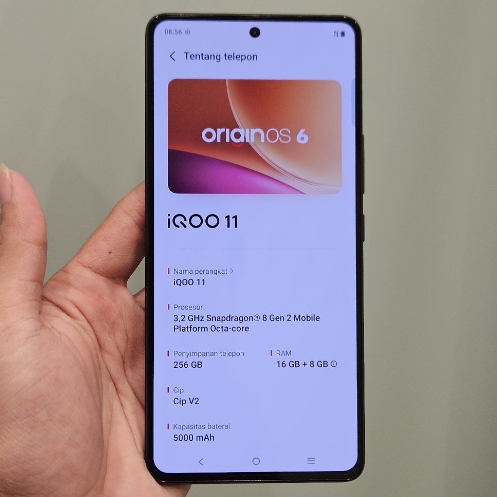 IQOO 11 16/256GB Second Mulus Normal Murah Fullset