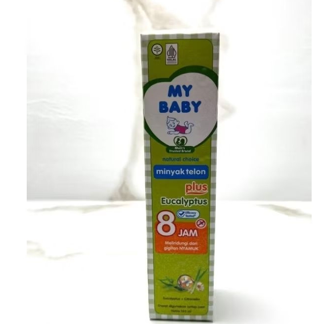 My Baby minyak telon plus 150ml - minyak telon bayi