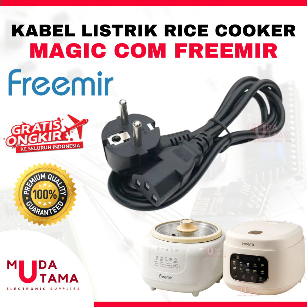 Kabel Rice Cooker MagicCom FREEMIR | Cok Kabel MagicCom FREEMIR | Kabel Listrik Magic Com FREEMIR | 
