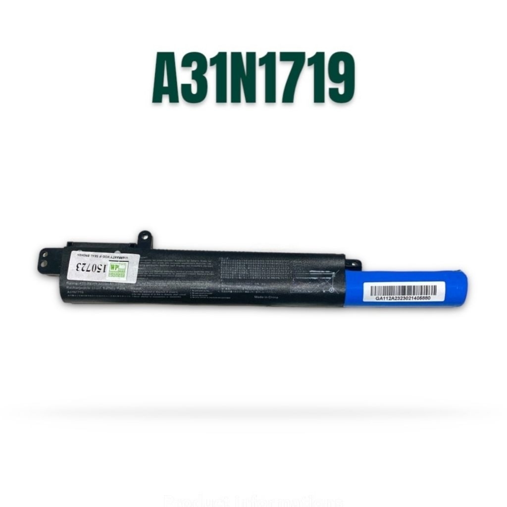 Baterai Laptop Asus A407 A407U A407UA X407 A31N1719