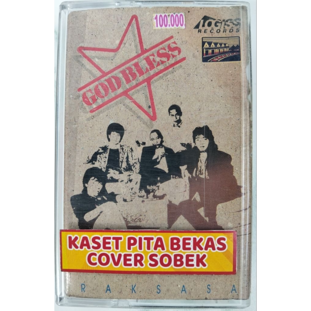 kaset pita bekas Godbless raksasa
