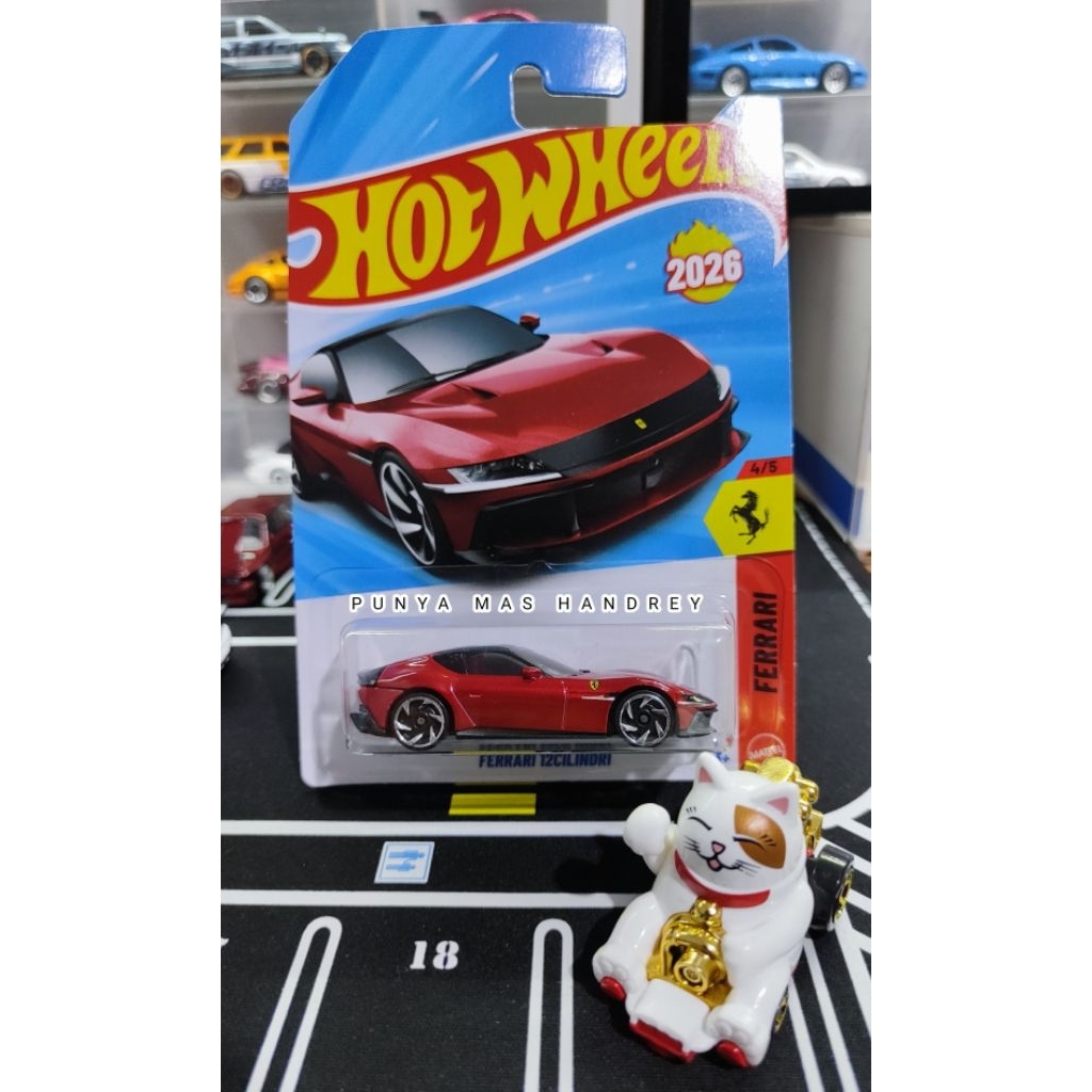 HOTWHEELS FERARRI 12 CILINDRI