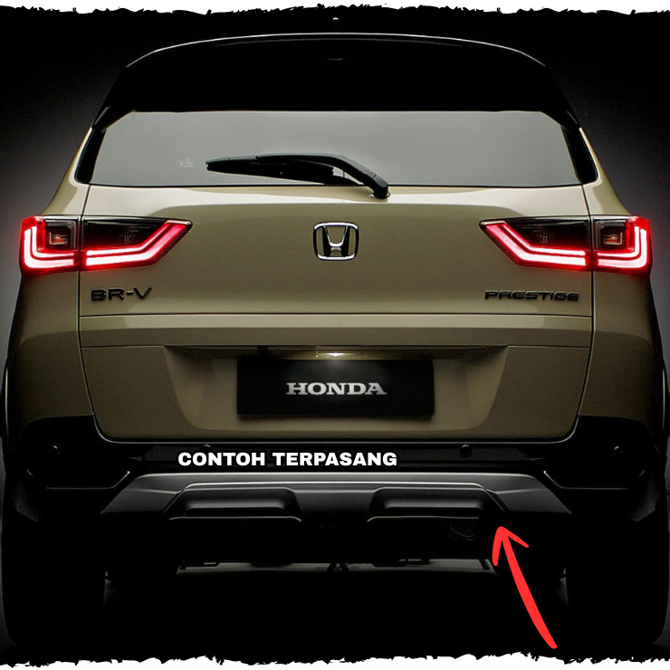 Body kit / Garnish Depan/Belakang Honda BRV E 1.5 TAHUN 2022-2024 ORIGINAL