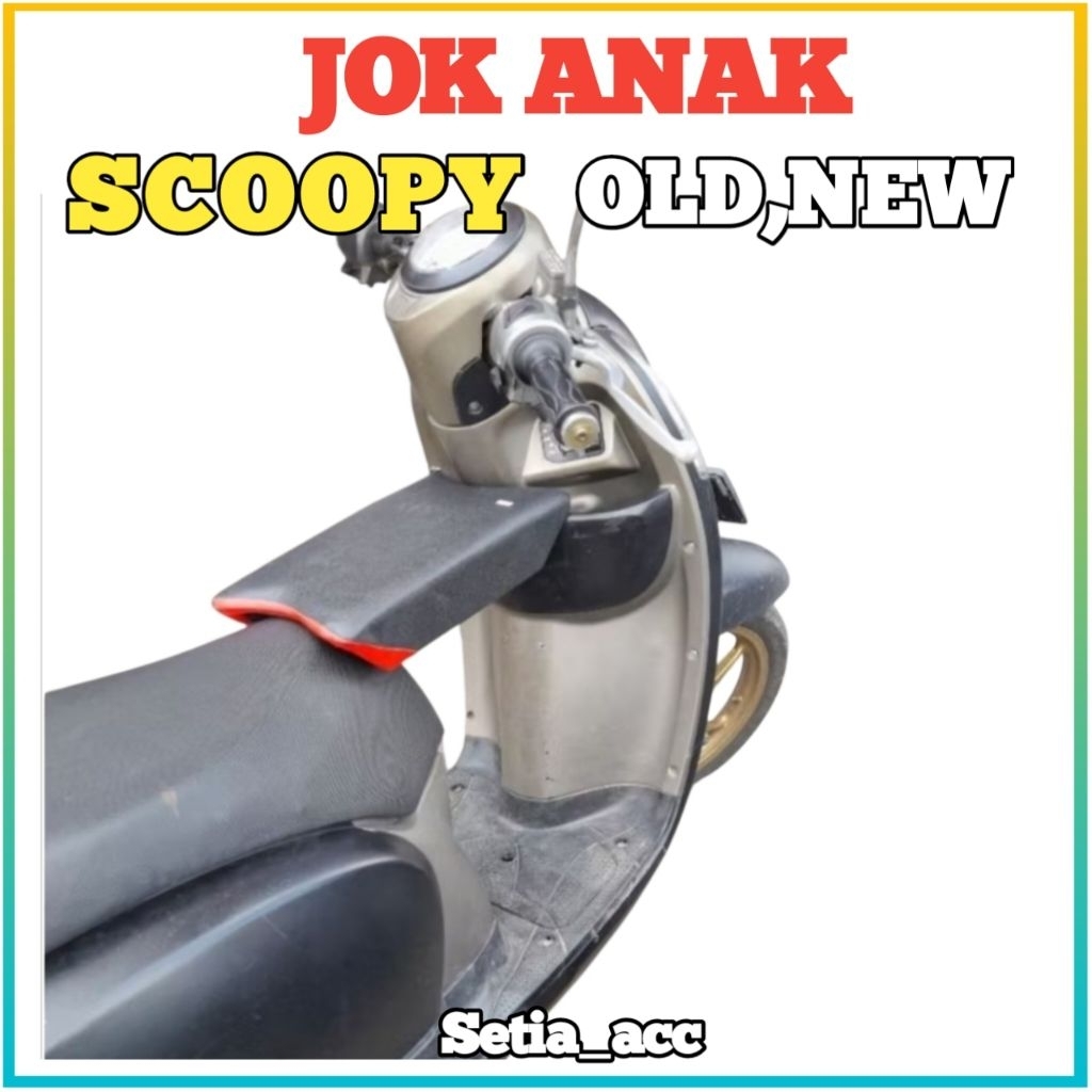 scoopy jok boncengan anak motor scoopy lama baru 2022