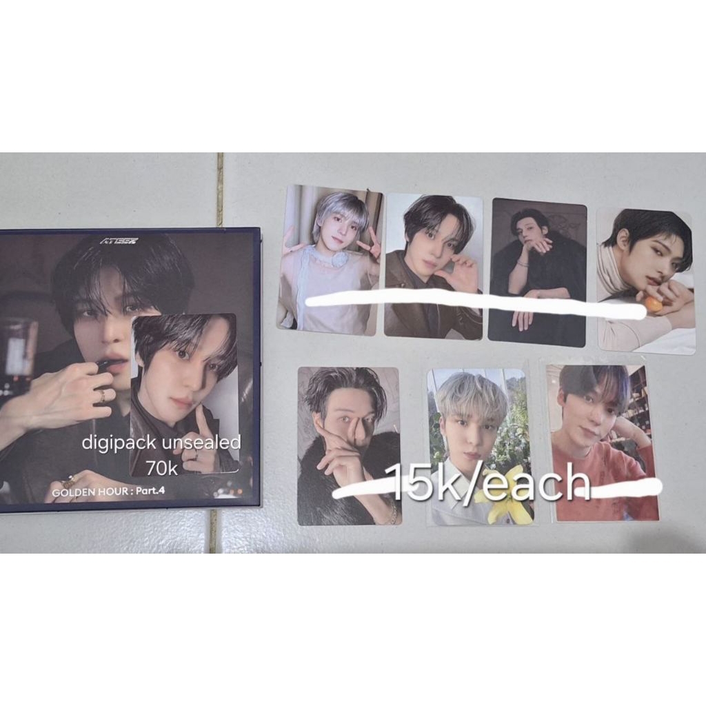 ATEEZ PC OFFICIAL SAN, YUNHO, MINGI, WOOYOUNG