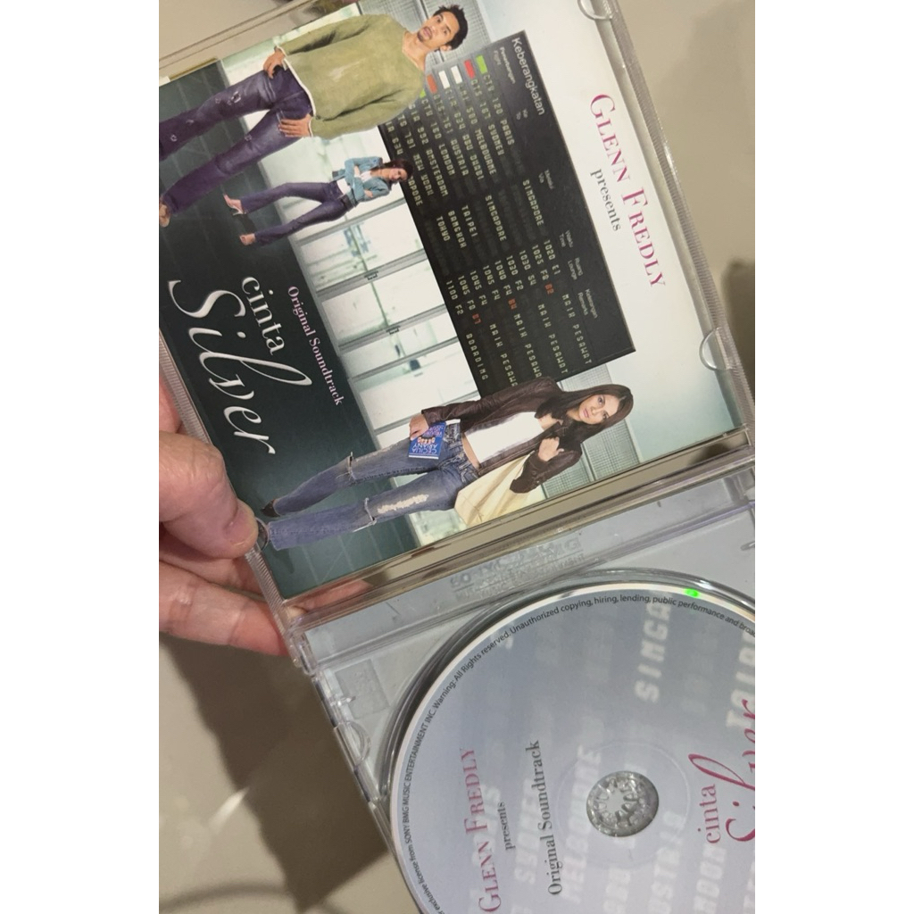 GLENN FREDLY OST CINTA SILVER CD ALBUM
