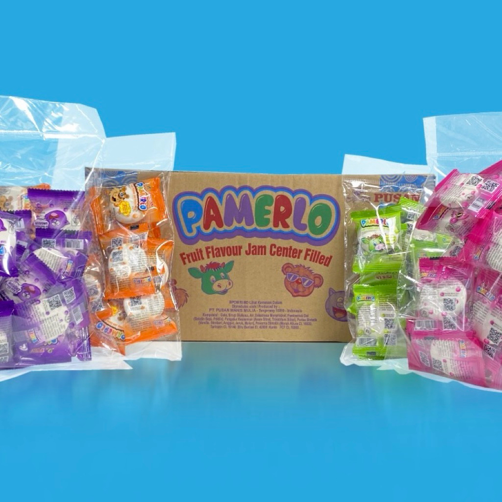 PUSAN PAMERLO SINGLE 140gr ISI 20pcs Candy