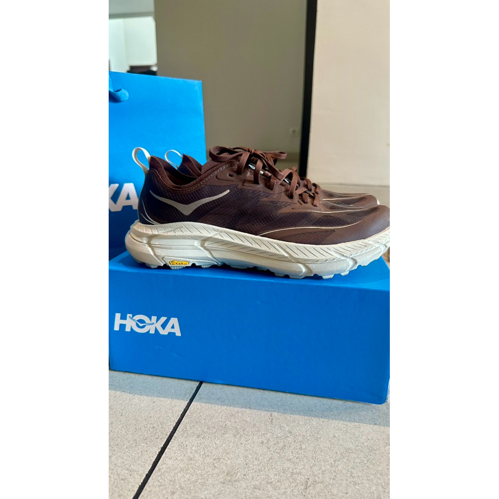 HOKA One One Satisfy x Mafate speed 4 lite/ RUNNING SHOES/SEPATU LARI HOKA ORIGINAL