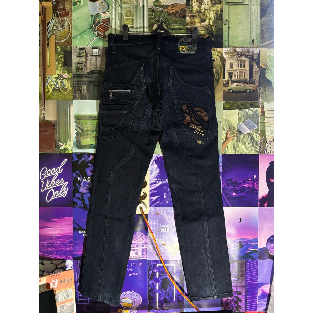 JCC Ripped Japanese Style Jeans Size 30 Preloved