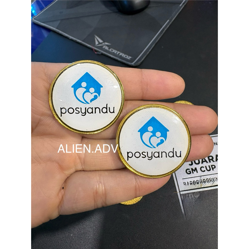 pin lencana posyandu terbaru pin posyandu terbaru