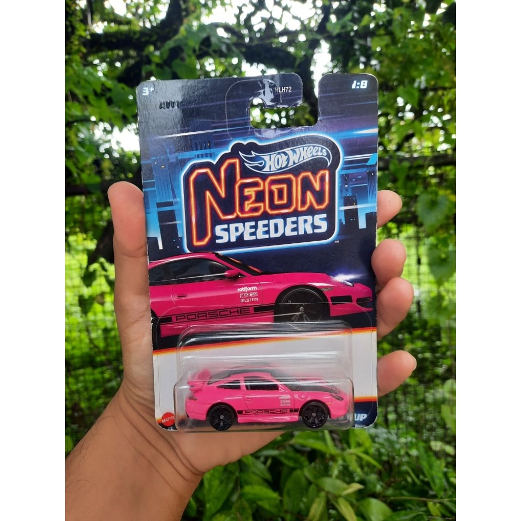 Hot Wheels Neon Speeders Porsche 911 GT3 Cup