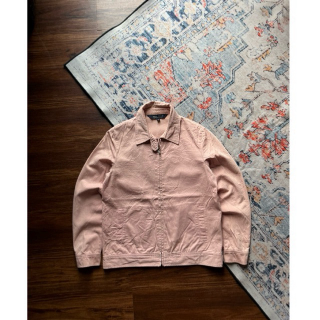 Jack Field Soft Pink Canvas Work Jacket