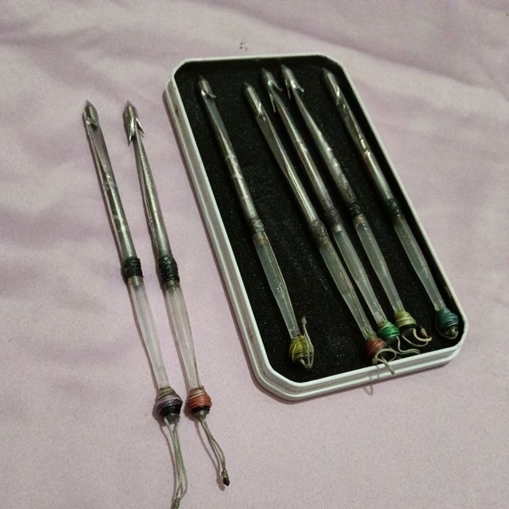 Sambung Pipa Chrome besi Baja Mata Paser Ikan the best 6mmx9cmx15cm SR dan DR random