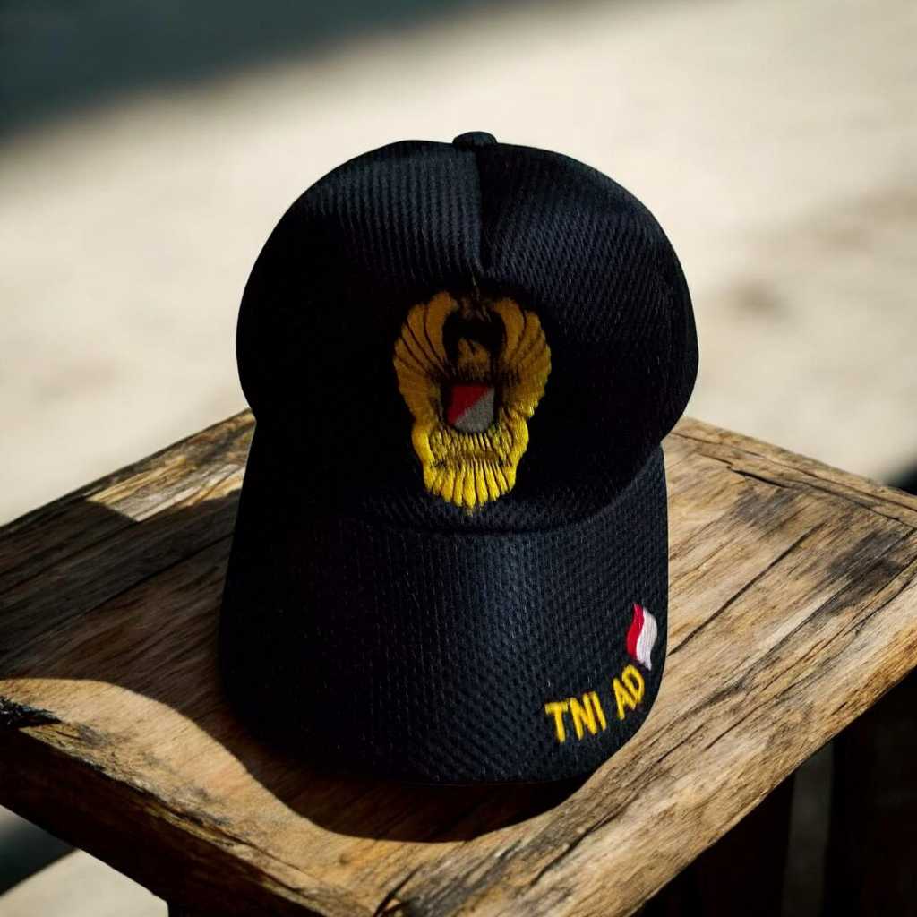 Topi jaring. Dewasa-Model TNI.AD/Nyaman Dipake