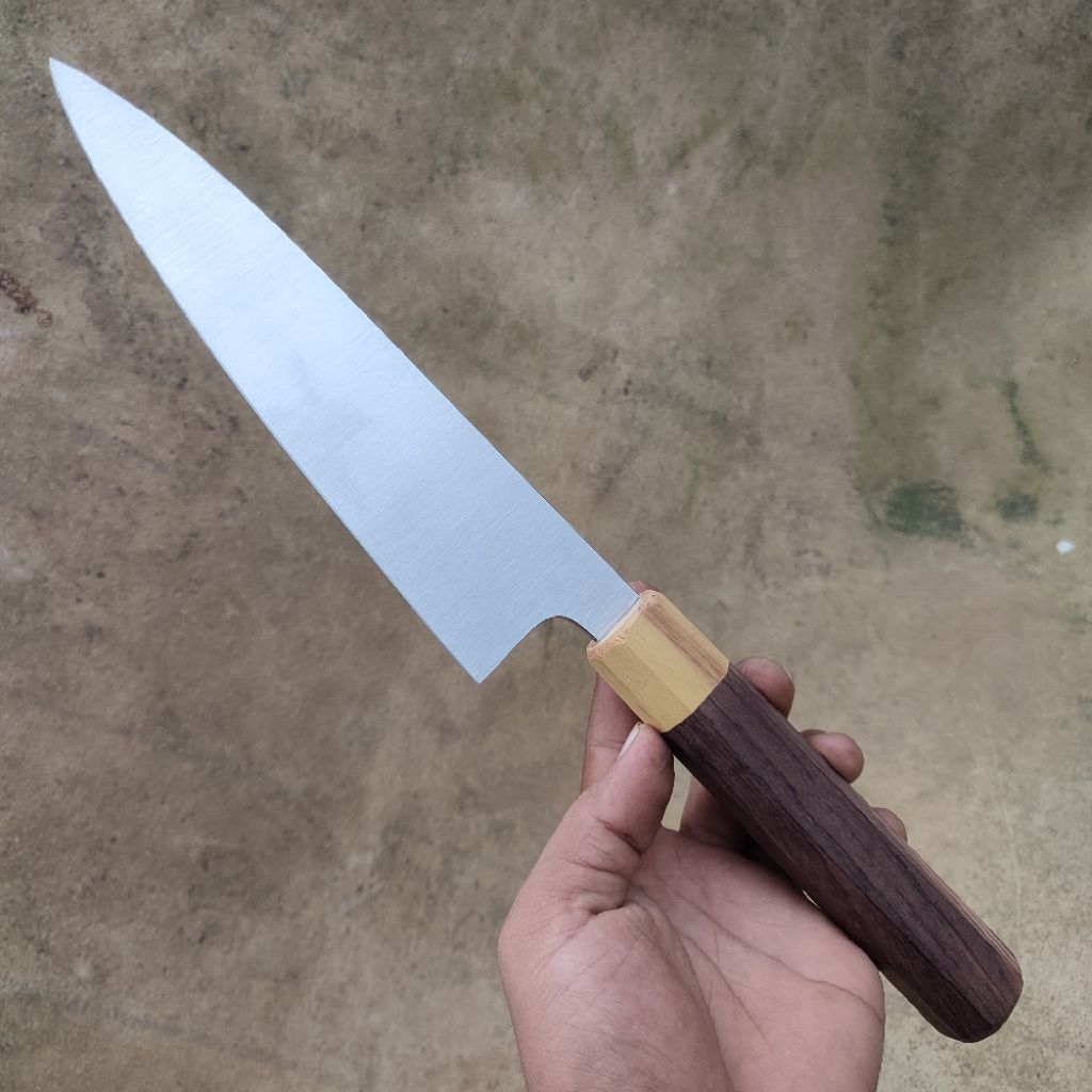 pisau dapur gyuto baja d2 Japan chef knife