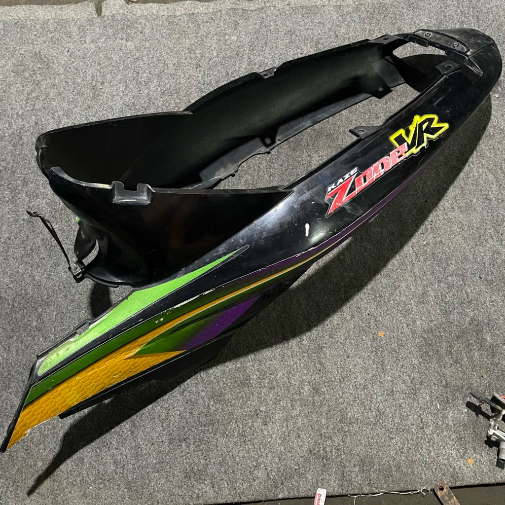 cover body bodi belakang kawasaki kaze zone VR original ori