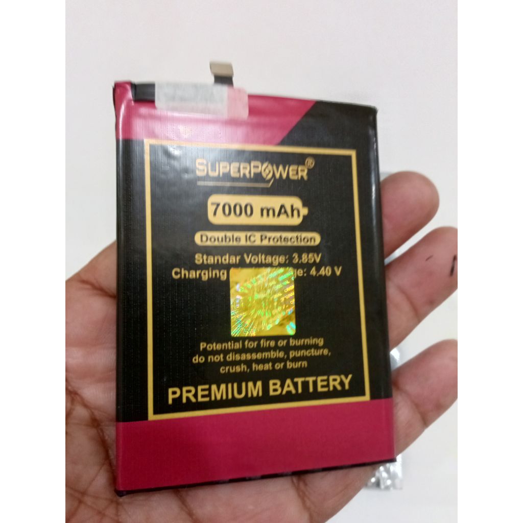 Battery Batre Baterai Realme 11 Pro Plus BLP975 Double Power 7000mah 2 IC Protector Batu Batrai Hand