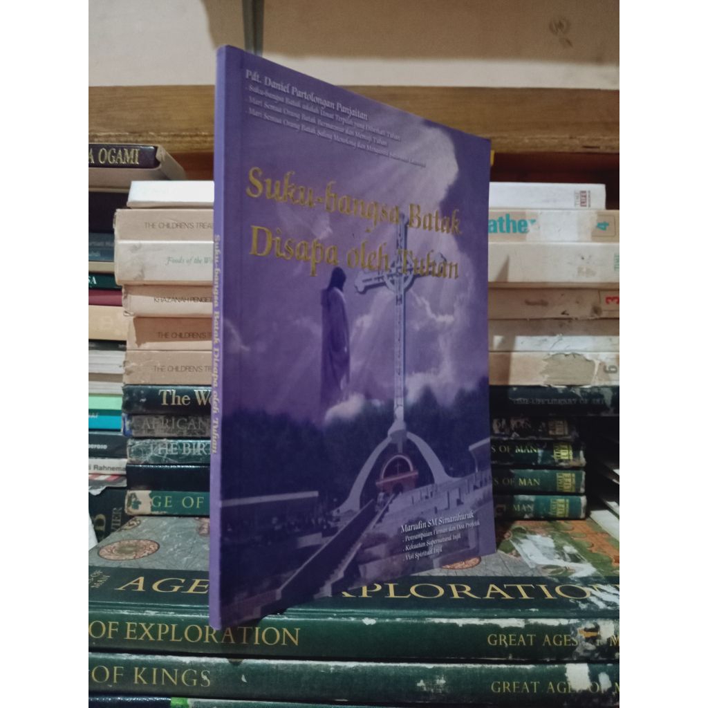 buku suku bangsa batak disapa oleh tuhan#rak atas