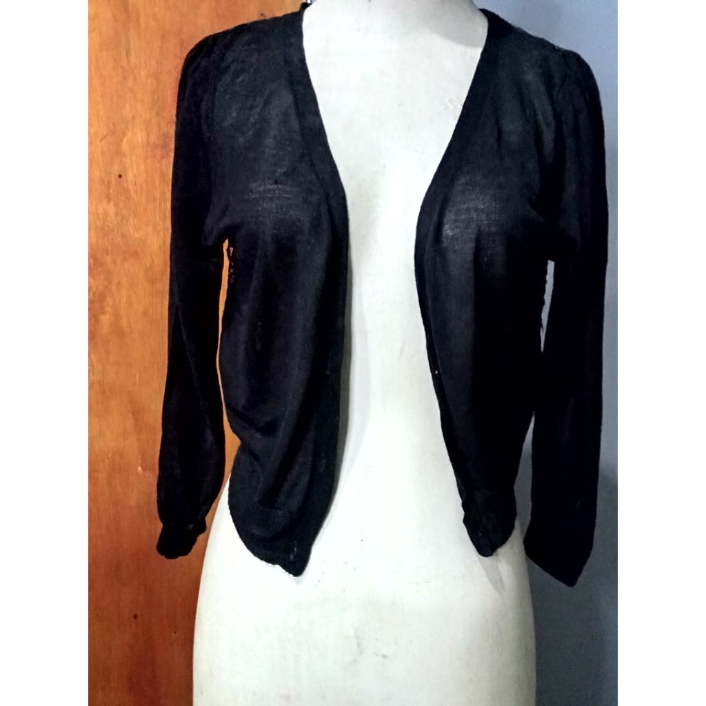 Cardigan wanita / Outer wanita punggung renda