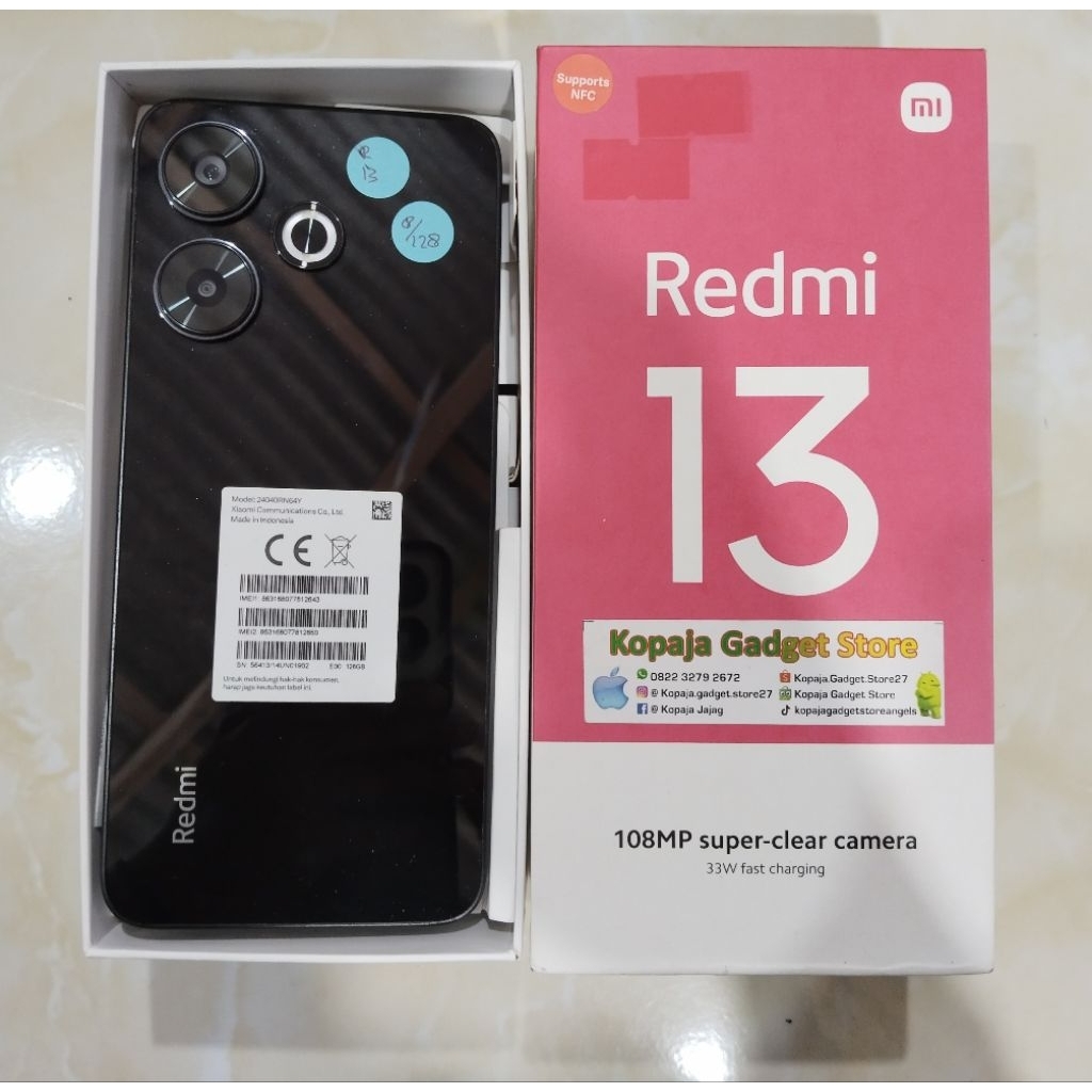 Redmi 13 8/128 second fullset