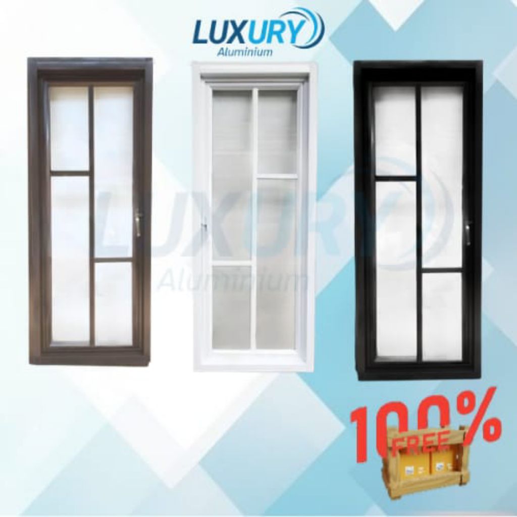 jendela aluminiun ornamen Z 150x60