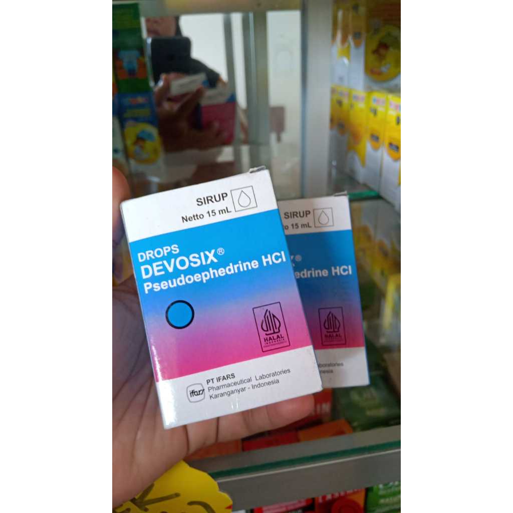 Devosix Drops 15 ml - Sirup Obat Flu dan Pilek Bayi