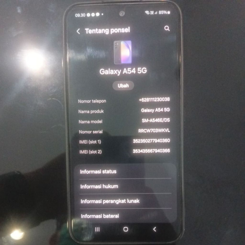 Samsung Galaxy A54 second