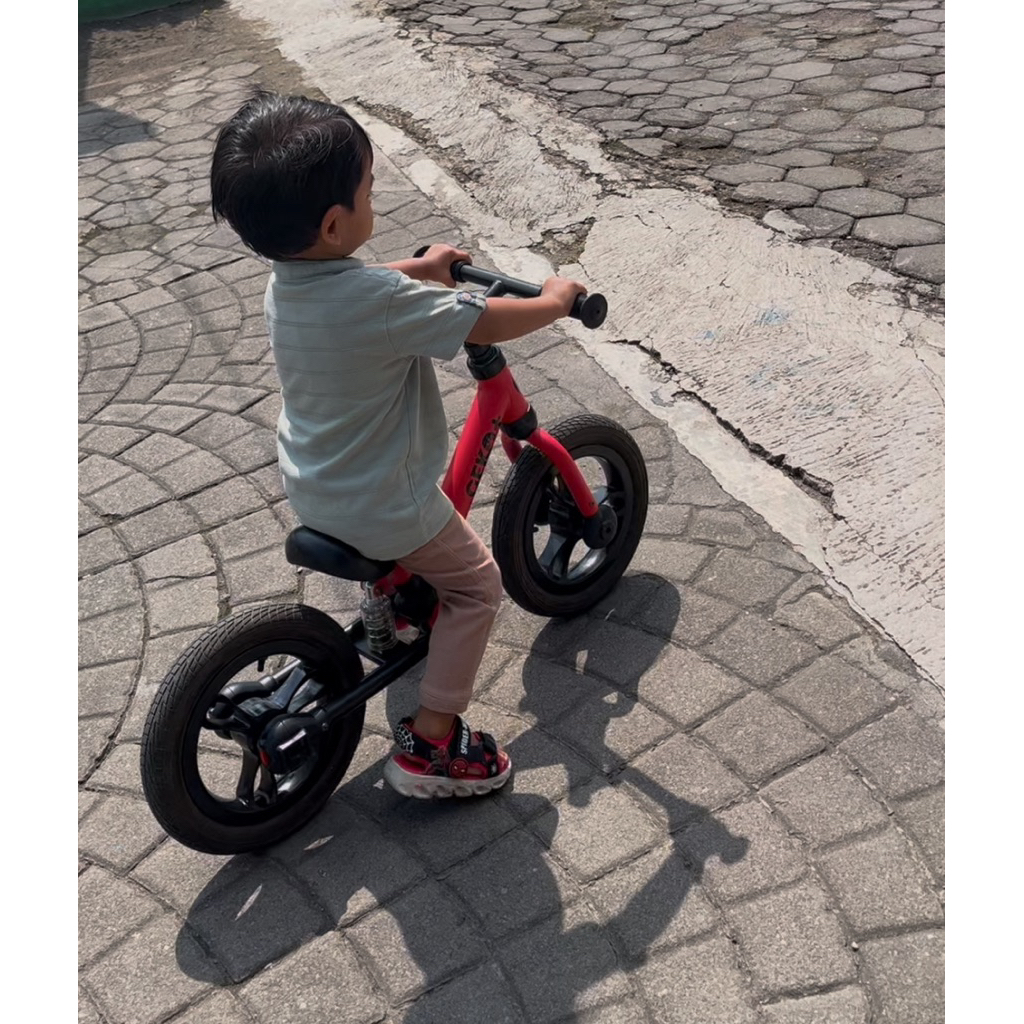 Sepeda Pushbike Geko 4in1 Merah Preloved