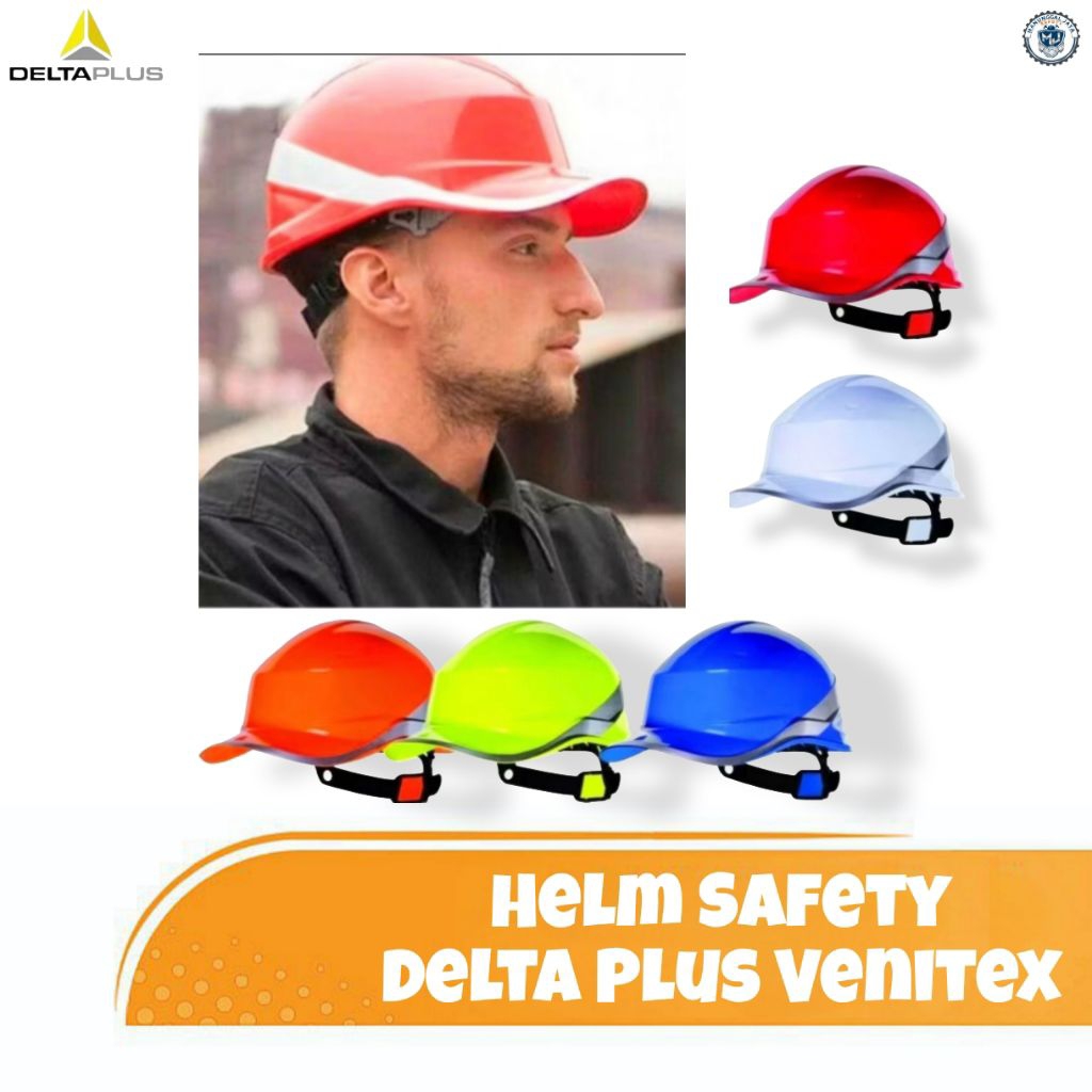 Helm Proyek Safety Delta plus Venitex Original -helmet proyek safety venitex delta plus original