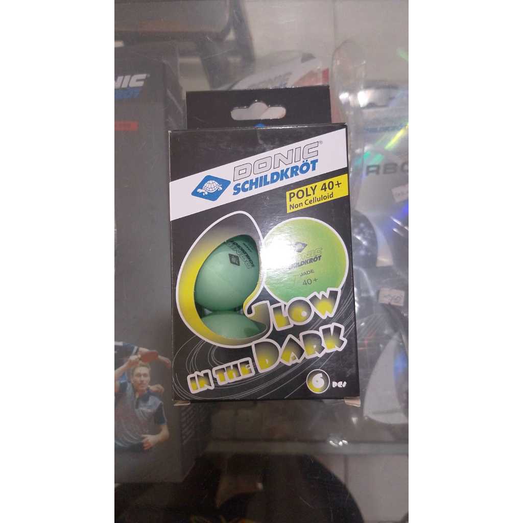 BOLA PIMPONG DONIC SCHILDKROT HIJAU ISI 6
