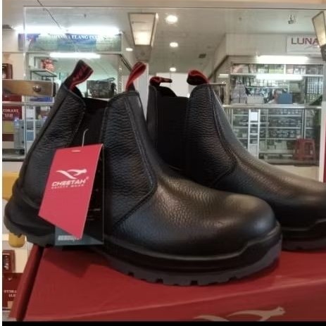 Sepatu Safety Cheetah 7110 H Original - Safety Shoes Cheetah 7110 Black