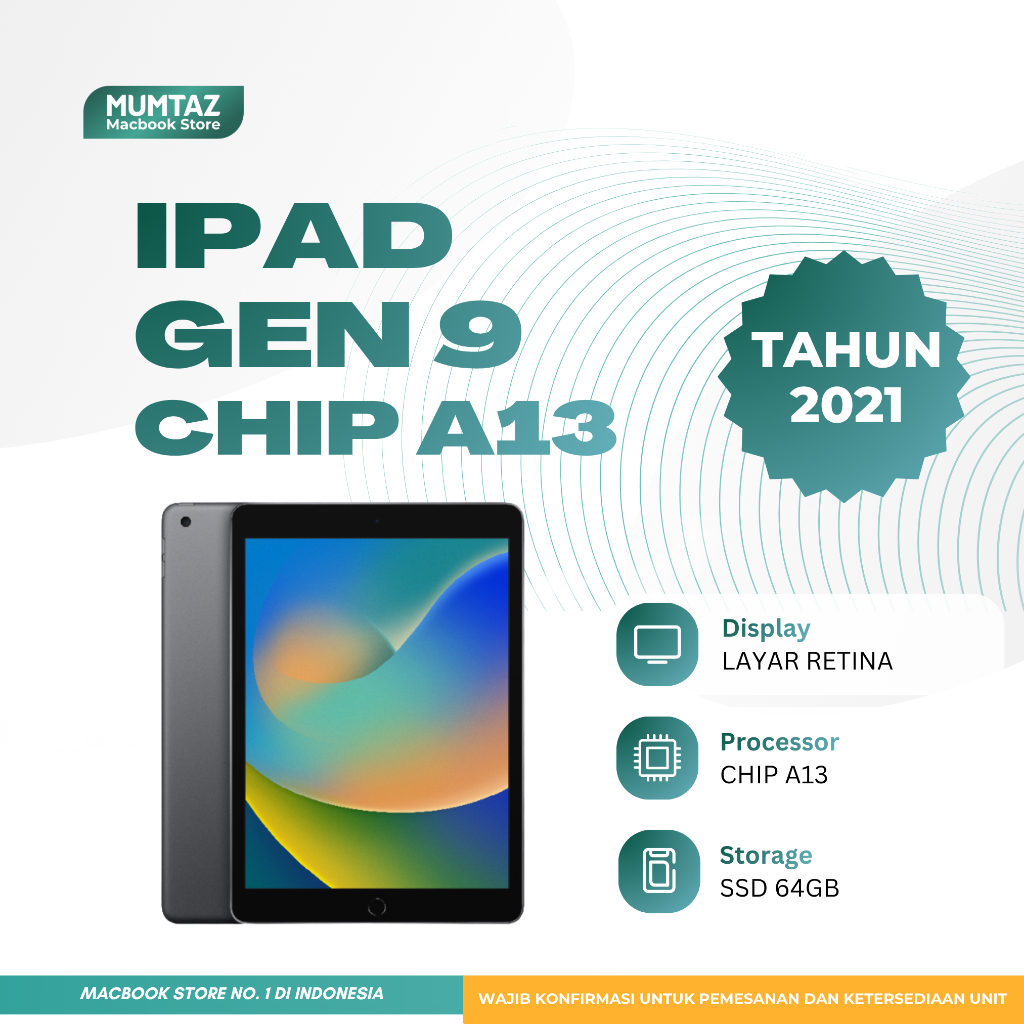 IPAD GEN 9 2021