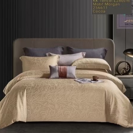 Bedcover Set Sprei Organik Premium Tencel Jacquard 80S Custom001