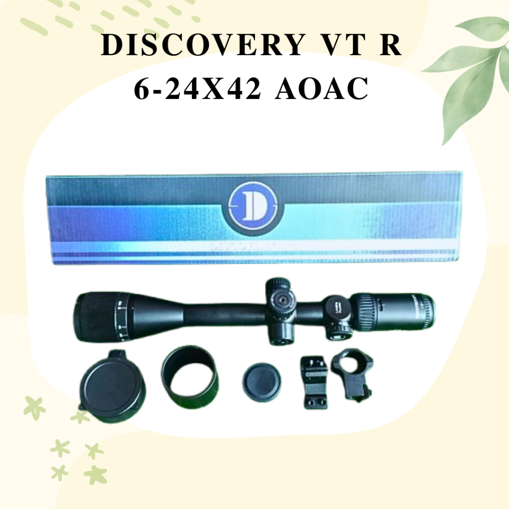 TELESKOP DISCOVERY VT R 6-24X42 AOAC II Tele Discovery VTR 6-24X42 AOAC- Teleskop Discovery Terbaru
