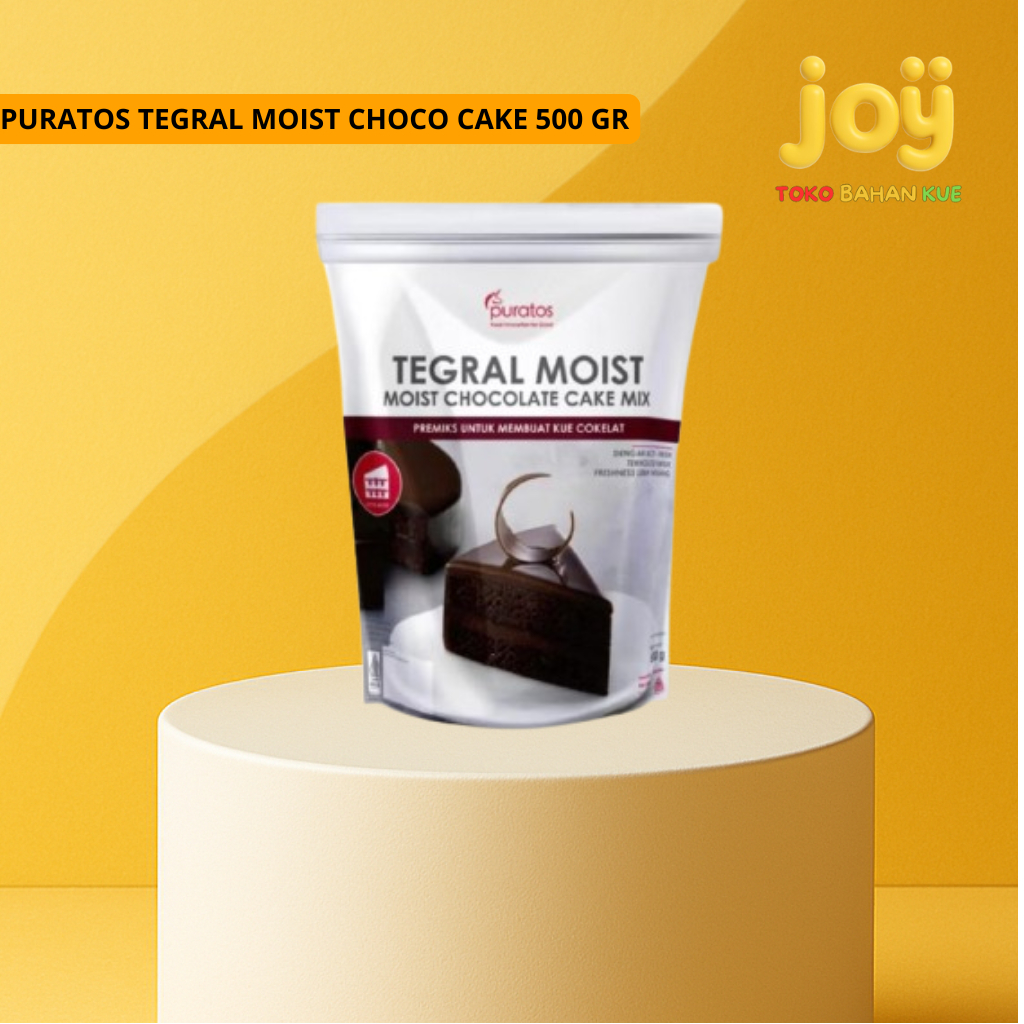 PURATOS TEGRAL MOIST CHOCO MIX 500 GR- TEPUNG PREMIKS CHOCOLATE CAKE/PREMIKS KUE COKLAT