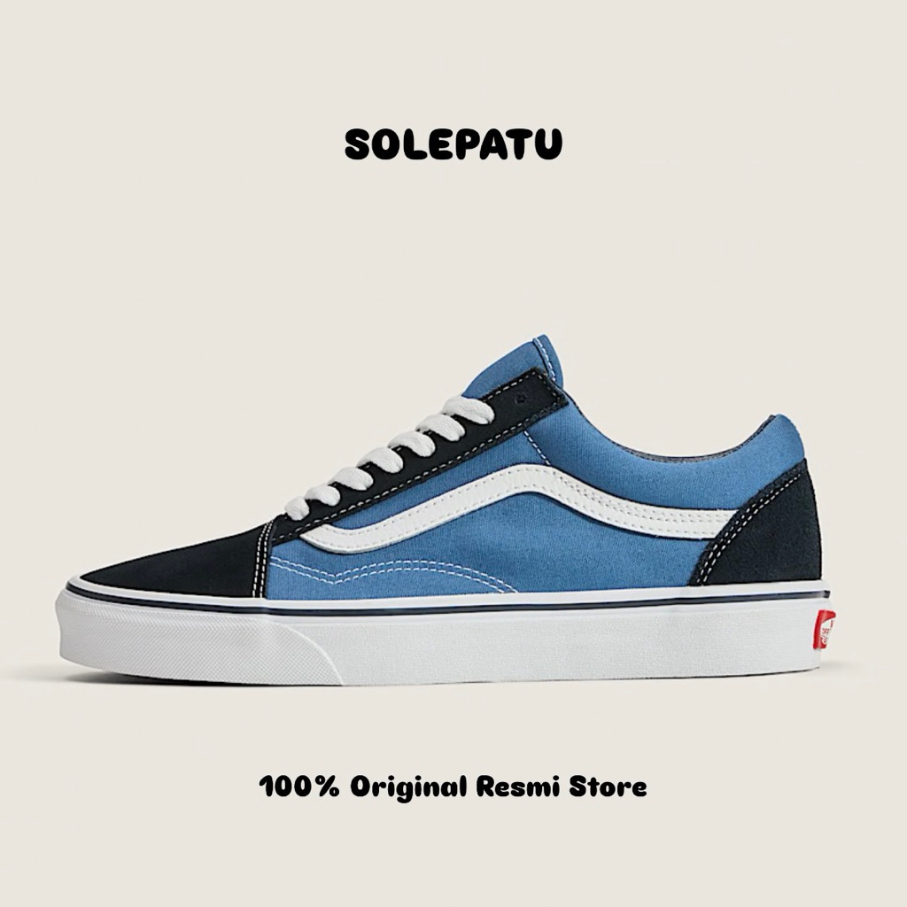 SNEAKER OLD SKOOL NAVY/BLACK (ORIGINAL RESMI)