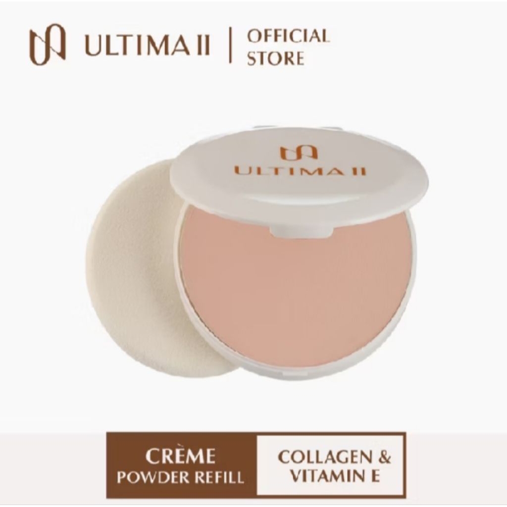 Refill Ultima II Delicate Creme Powder Original | Bedak Padat Coverage Tinggi Anti Minyak | Bedak Pa