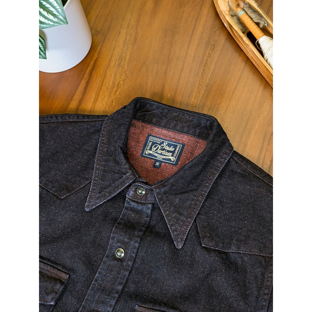 Studio D’Artisan D5727 Bengara Denim Shirt