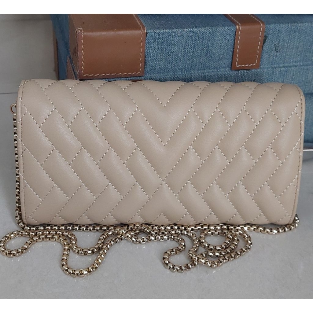 Preloved quilted Zara pochette bag