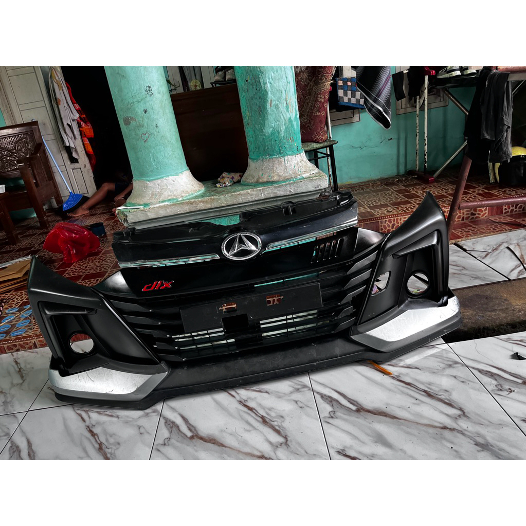 bemper depan ayla dlx facelift