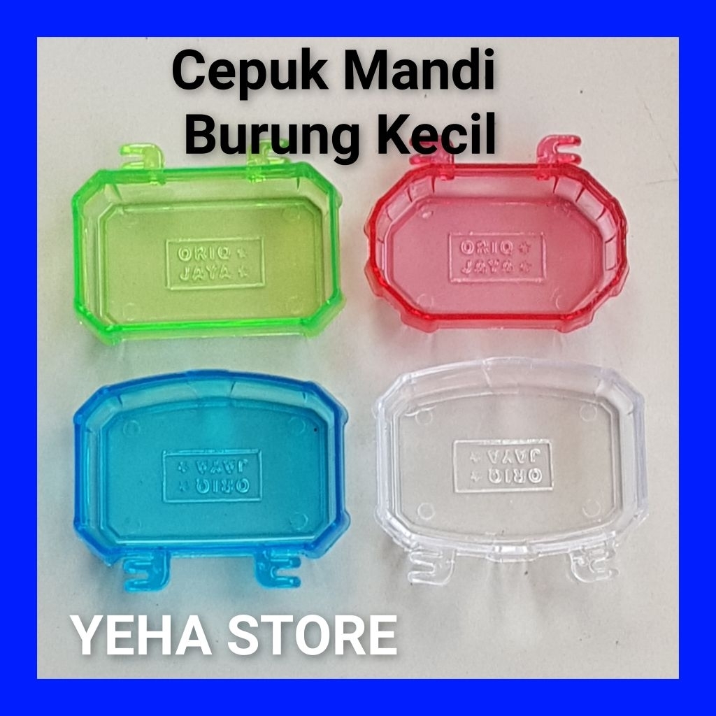 Cepuk Mandi Burung Kecil/Cepuk Pakan Minum Burung