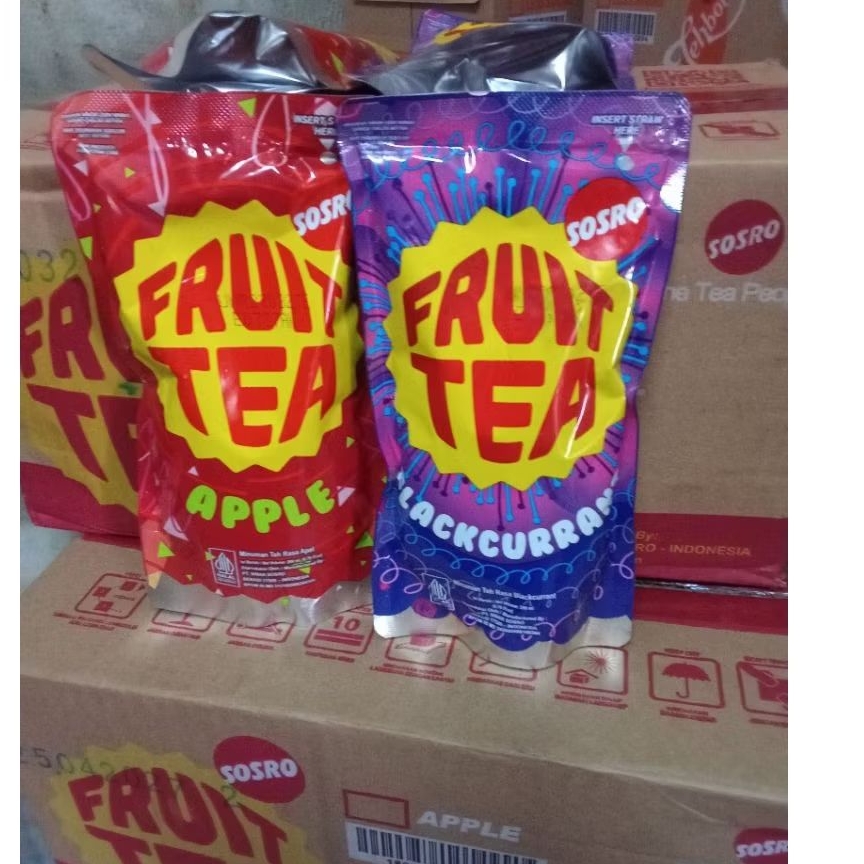 FRUTEA POUCH MINUMAN TEH RASA BUAH KEMASAN PRAKTIS