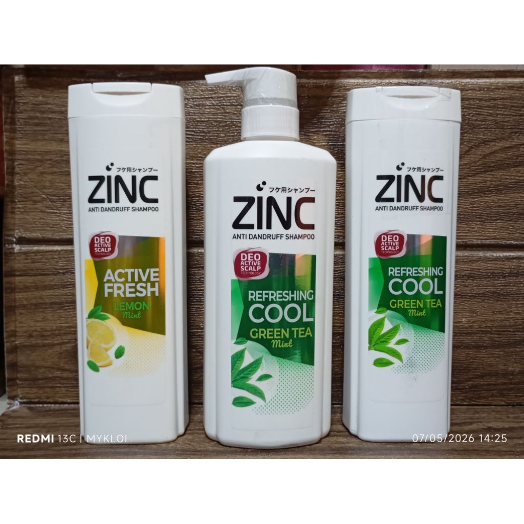 Zinc Shampoo botol besar