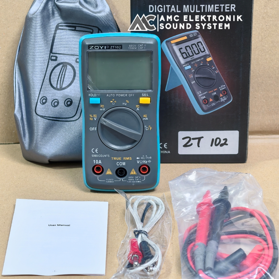 DIGITAL MULTIMETER ZOYI ZT102