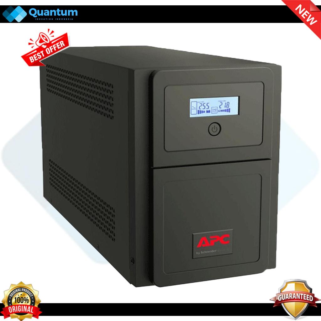 UPS | APC Easy UPS SMV 1500VA 1050W Sinewave SMV1500AI-MS | ORIGINAL | GARANSI RESMI