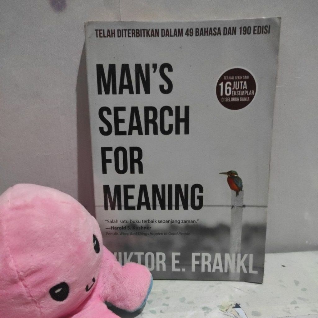 Buku Serba 45 Ribu - Man's Searching For Meaning - Viktor E Frankl - Buku Preloved Original Murah