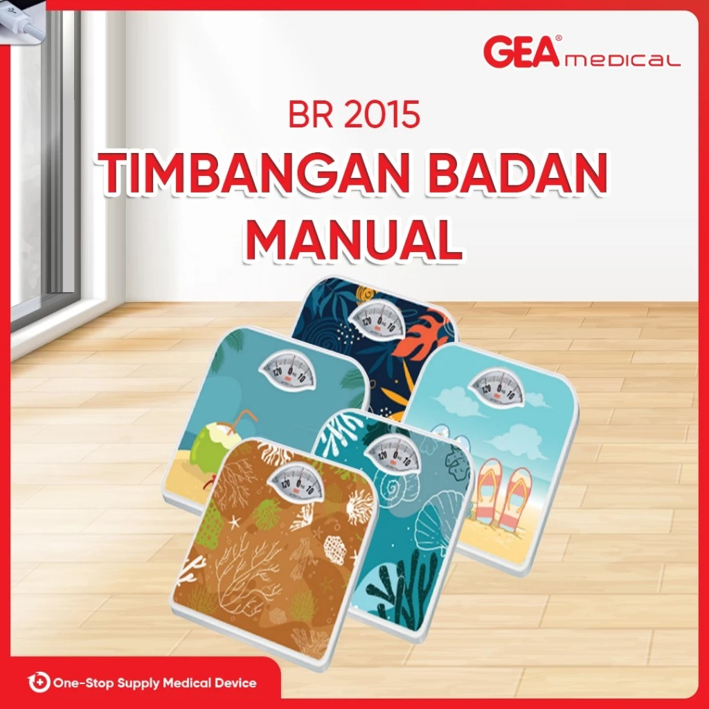 Timbangan Badan Manual (Analog) Gea Br-2015 / Timbangan Manual / Timbangan Badan Manual/TIMBANGAN GE
